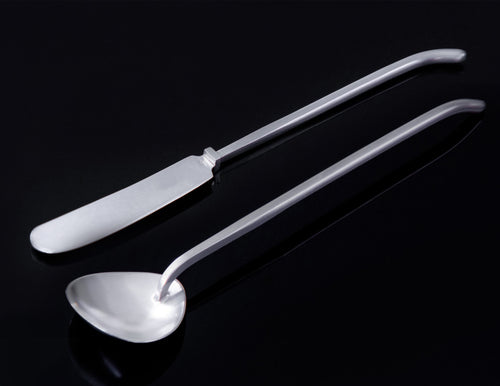 Spoon and Knife Serving Set